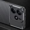 Für Redmi Note 14 4G Hülle Für Redmi Note 14 Hülle Kohlefaser Stoßfest Silikon Schutz Bumper Redmi Note 14 4G Fundas