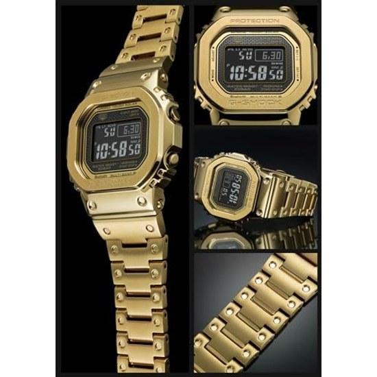 Casio Wristwatch G-Shock Domestic Genuine Product Bluetooth Equipped Full Metal Radio Solar GMW-B5000GD-9JF Mens Gold