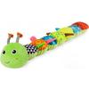 Infant Baby Musical Stuffed Animal Activity Soft Toy with Multi-Sensory Crinkle,Rattle and Textures for Tummy Time Newborn 0-3-6-12 Months,Caterpillar