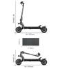 YUME Hawk Pro 3000W Dual Motor Electric Scooter, 60V 30Ah Samsung Battery, 96km Range, 80km/h, Hydraulic Suspension