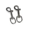 304/316 Stainless Steel Swivel Eye Bolt Spring Snap Hook 65/72/82/91/100/126mm Marine Diving D Ring Snap Hooks With Swivel