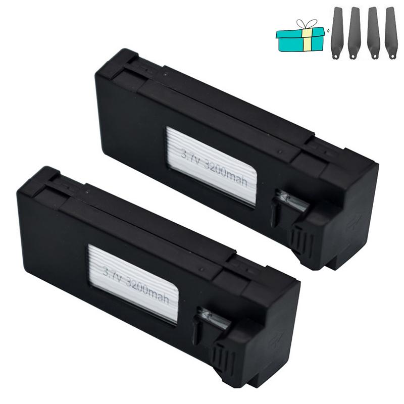 Remote Control Drone Battery 3.7v 3200mah For E88 E99 Drone Accessories For F185 F195 E100 RC Drone Fpv quadcopter spare parts