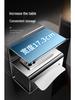 Punch-Free Stainless Steel Toilet Paper Holder & Storage Rack
