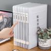 Portable A4 File Box Clear Document Storage for Case Portable Project for Case A4 Paper Organizer for Office Travel 12x9