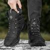 Men Hiking Shoes Men Casual Shoes Outdoor Breathable Anti-slip High-top Boots Men Comfortable Wear-resistant Men Snow Boots