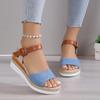 Woman Sandals Shoes Wedge Sandals Ladies Non-Slip Women's Sandals Plus Size Party Footwear Female Sandalias