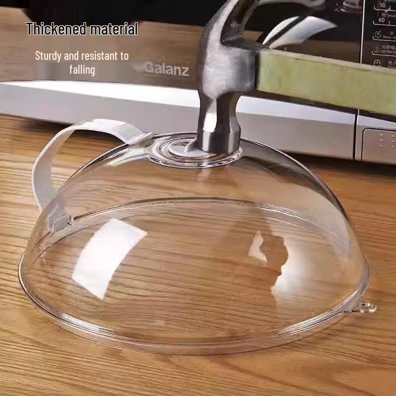 High-Temperature Resistant, Oil & Splash-Proof Microwave Food Cover