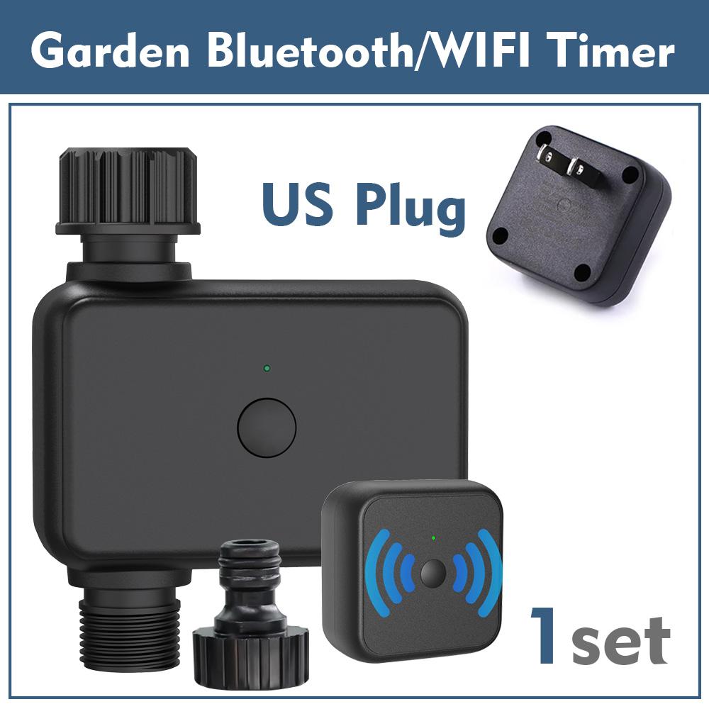 1-way WIFI/Bluetooth Compatible Timer Automatic Programming Garden Watering Controller Drip Irrigation System US EU UK AU Plug