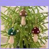 Weihnachtspilz Weihnachtsmann Plüsch Filz Baumschmuck für Feiertagsdekoration