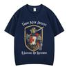 Medieval Knight Funny Meme Tshirt Men Women Vintage Fashion Tshirts Summer Shortsleeved Loose HipHop Cotton ONeck TShirts