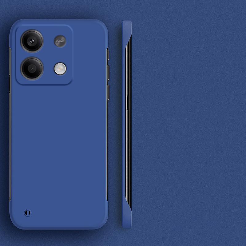 Solid Color Slim Frameless Phone Case For Xiaomi Poco X6 M4 Pro Redmi Note 14 Pro 13 Pro+ 12 Pro Heat Dissipate Shockproof Cover