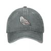 Snowy Owl Baseball Cap Custom Caps Cute Golf Unisex Womens