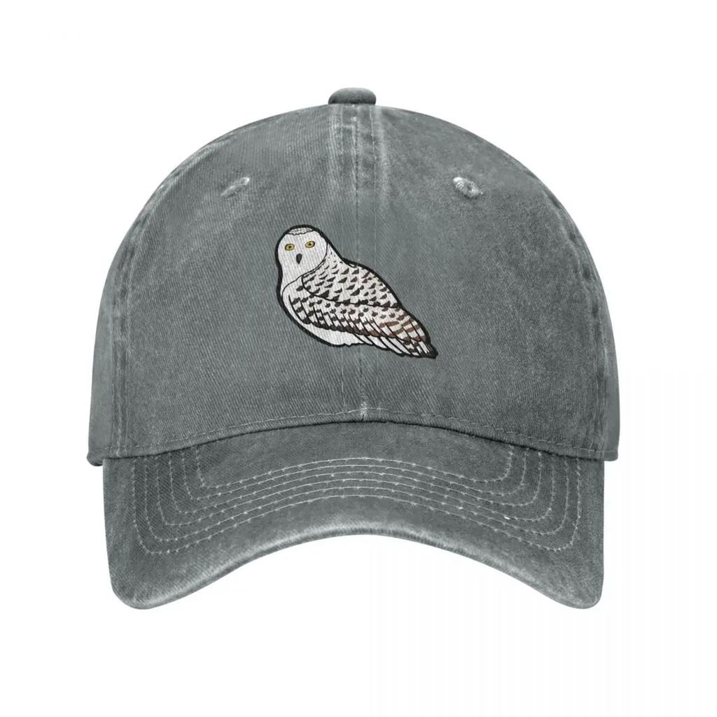 Snowy Owl Baseball Cap Custom Caps Cute Golf Unisex Womens
