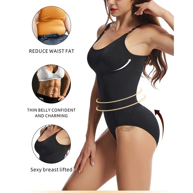 Damen Shapewear Body Bauchkontrolle Po-Lifting Schrittloser Unterwäsche Nahtloses Formen
