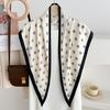 Classic Polka Dot Triangle Scarf Women Spring Summer Versatile Decorative Fashion Scarf