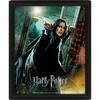 Pyramid Harry Potter 3d Lenticular Frame Deathly Hallows Snape Black