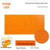 16x32 Hole MOC Base Plate: Wooden Wall Figure & Interlocking Building Blocks Board