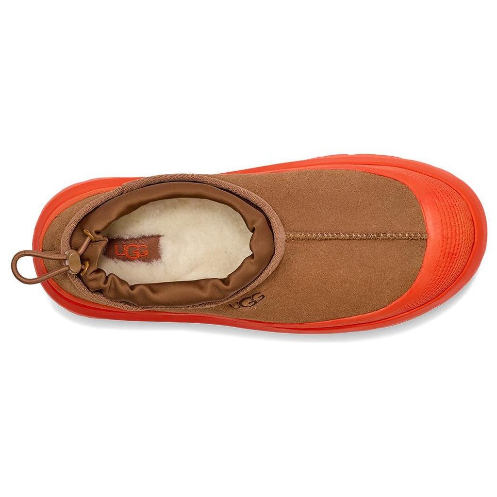UGG Cow Split Leather Low Top Casual Shoes Unisex Brown 1144096-CTON