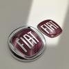 1 Stück 63mmX58mm Logo Fiat Auto Frontgrill Heckstoßstange Heckklappe Kofferraum Emblem Styling Zubehör für FIAT 85mm 8,5cm Emblem