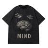 Cotton Big Size Cool Mind Control Print Men T Shirt Cotton Exclsuve Graphic Men Tee Shirts Tops Tee Shirts