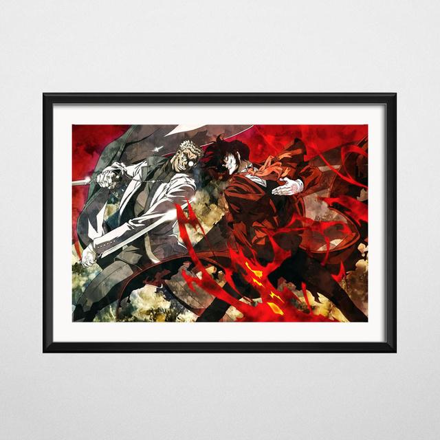 

Hellsing Vampire классический аниме холст картины постеры и принты настенная художественная картина абстрактный декоративный домашний декор obrazy 21cm×30cm NoFrame