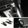 Carbon Fiber Car Inner Gear Shift Knob Cover Trim For Ford Escape Kuga 2013-