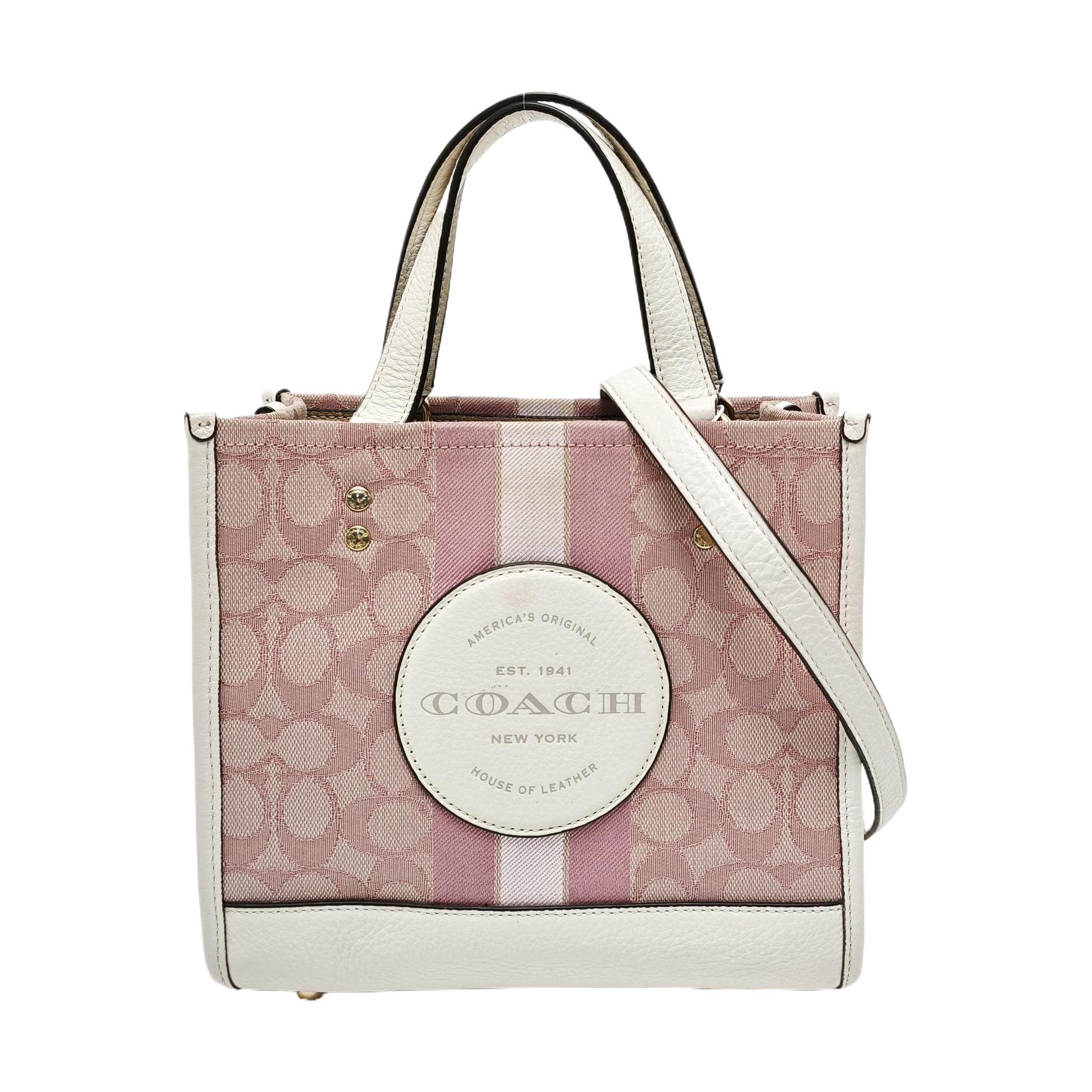 [Pre-Owned] Dempsey 22 Classic Monogram Canvas And Leather Tote Bag - Very Good #7R04ZB ONE SIZE