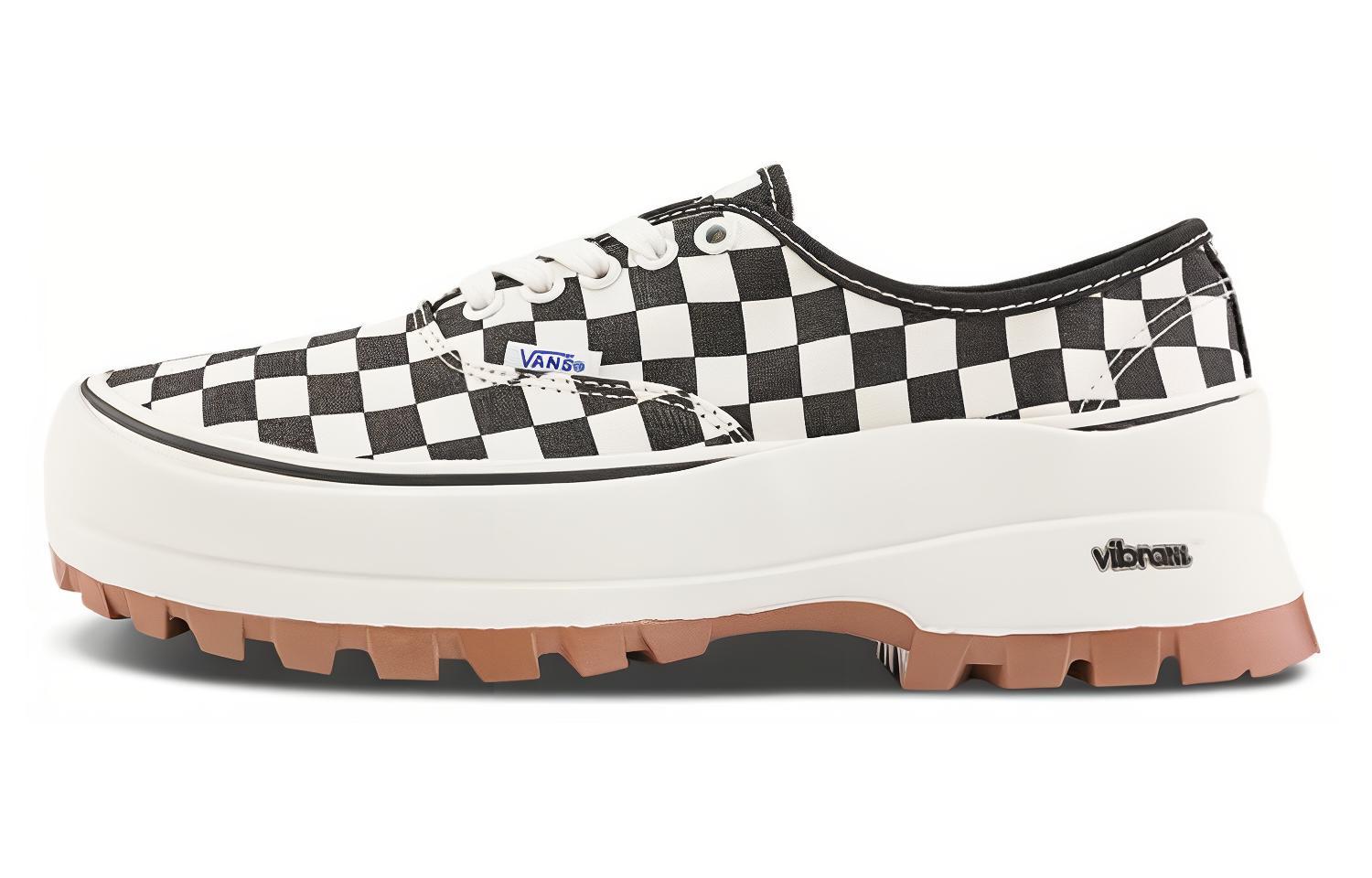 Кеды Vans Authentic Vibram Низкие Холщовые Унисекс Черно-белые VN0A5JLWKIG 37