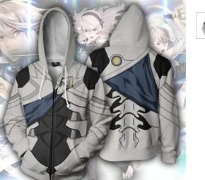 New, animation sweater, steel alchemist, Edward 3D printed sweater zipper cardigan animation periphery