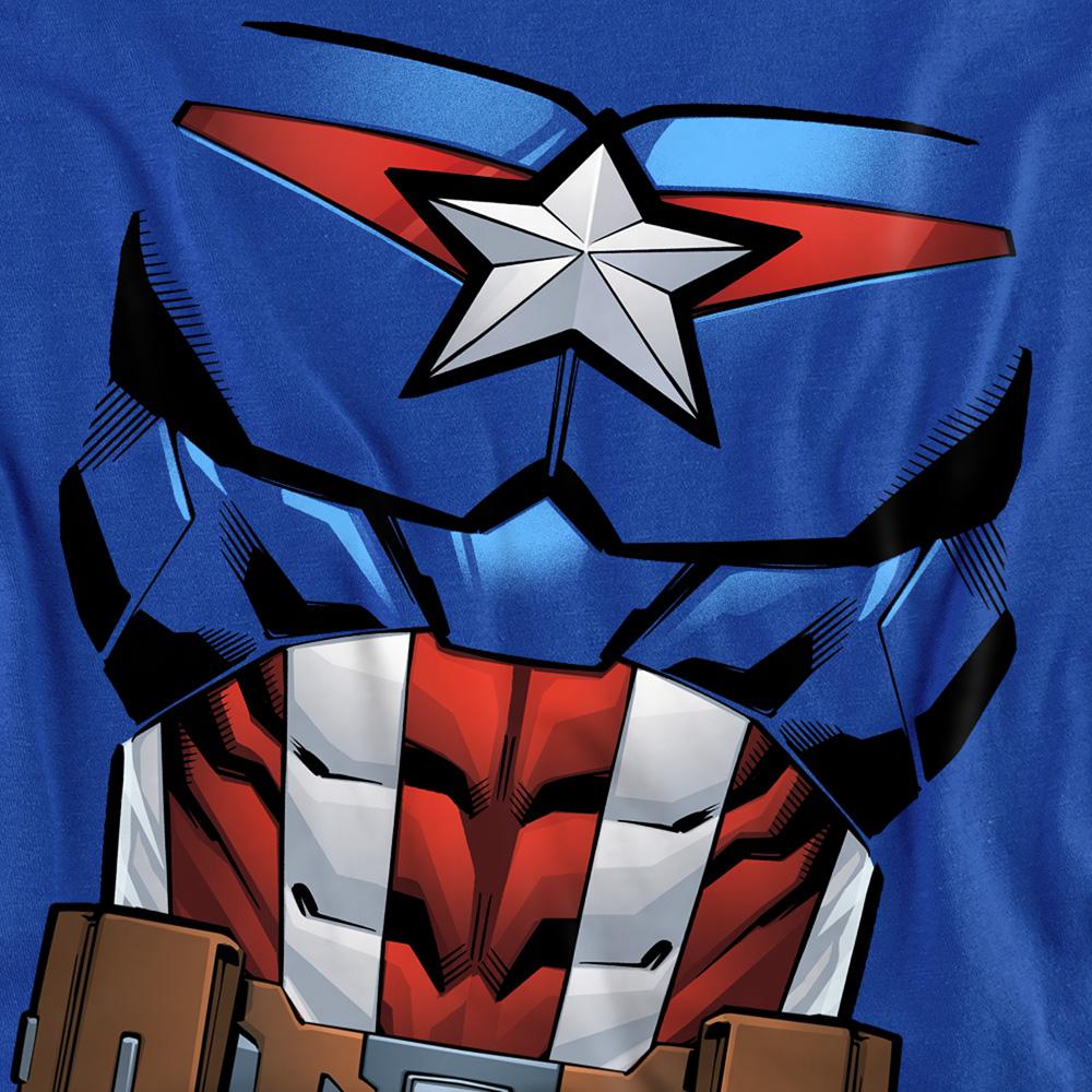 Captain America Unisex Adult Costume T-Shirt