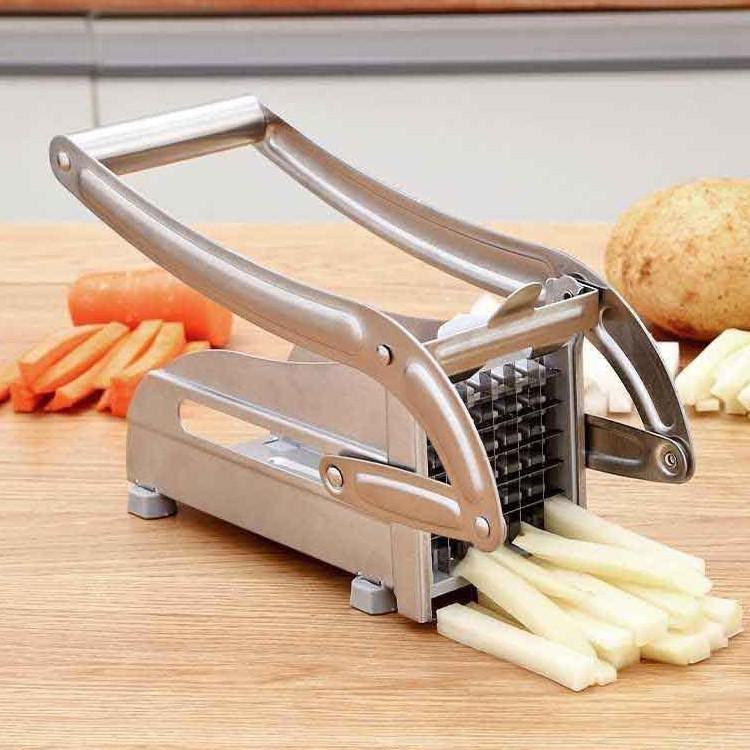 

Ручной пресс из нержавеющей стали для нарезки картофеля и огурцов для домашнего использования