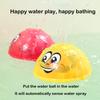 Children's Electric Amphibious Induction Water Spray Ball Toy, Water Play Light Music Battery Comes with It