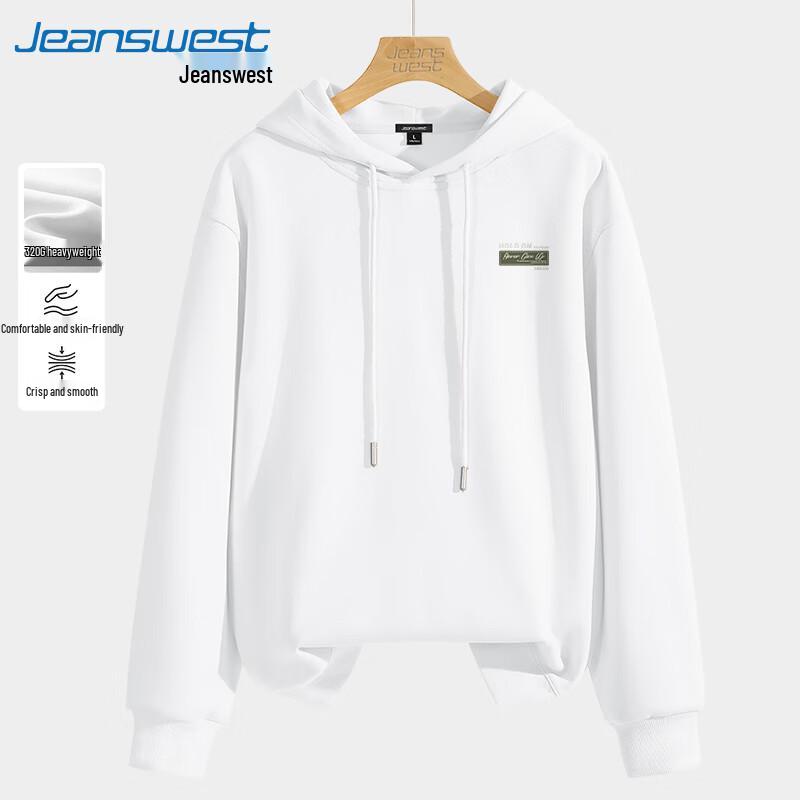 

Jeanswest Men s Heavyweight Hooded Sweatshirt (2025 Autumn Collection) 4XL