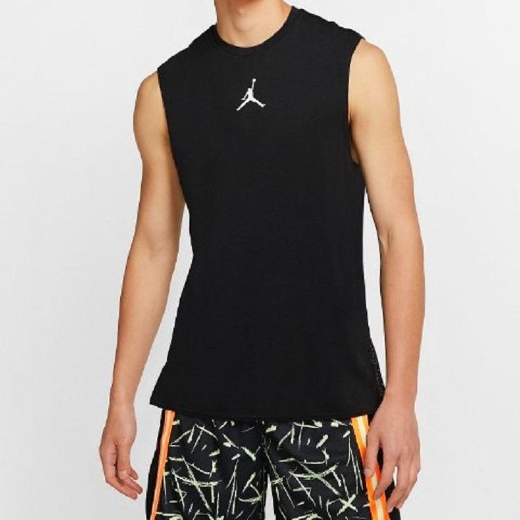 Jordan Basketball Training Sleeveless Tank Top Men Tops Black CJ4576-010