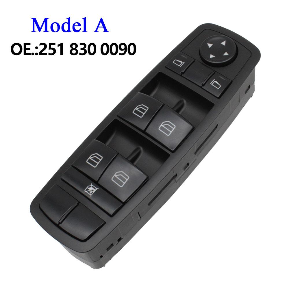 W164 W251 Spínač hlavního ovládání předního okna pro Mercedes Benz ML GL R GL320 GL350 GL450 ML320 ML350 ML450 ML500 R320