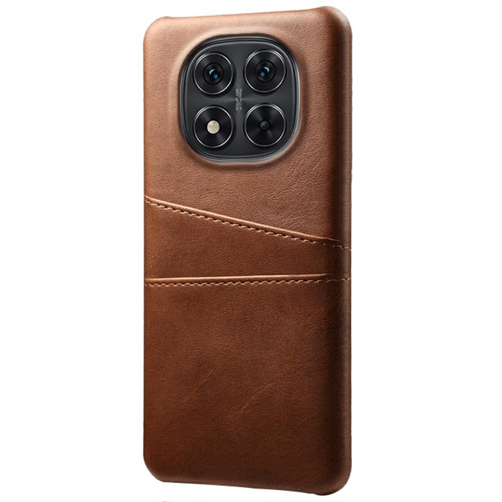 For Xiaomi Redmi Note 14 Pro 5G/Poco X7 5G Case Dual Card Slots PU Leather + Hard PC Phone Cover