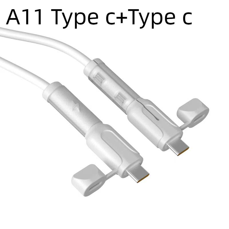 

Charger Cable Protector Soft Silicone Cover Type C Charger Cable Protector Cable Protector Cord Saver Practical Accessories