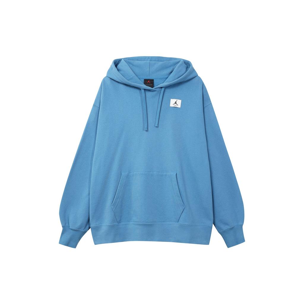 Jordan Classic Jumpman Logo Hooded Casual Loose Fleece Long Sleeve Sweatshirt Women sweatshirt Blue DQ4604-469