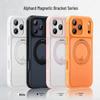 iPhone 17 Pro Magnetic Skin-Feel Case with Rotating Stand & Anti-Drop Protection (Compatible with Apple 16/15 Pro)