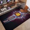 Custom Rug West Ham United football Pattern Print Name Text Soft Non‑Slip Floor Carpet for Home Indoor Decoration
