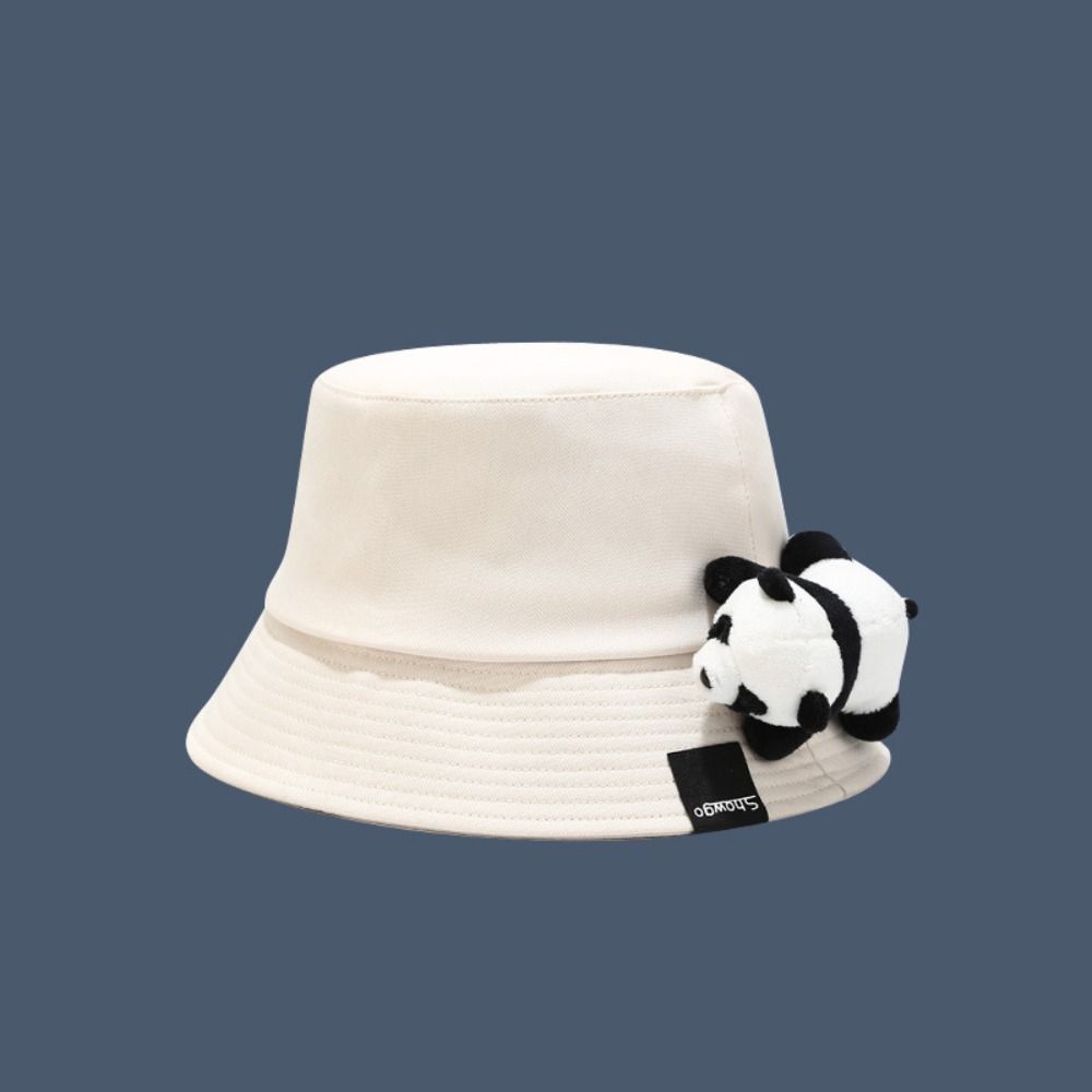 

Cute Little Panda Bucket Hat Sunscreen Summer Sun Hat Casual Fisherman Hat Fishing