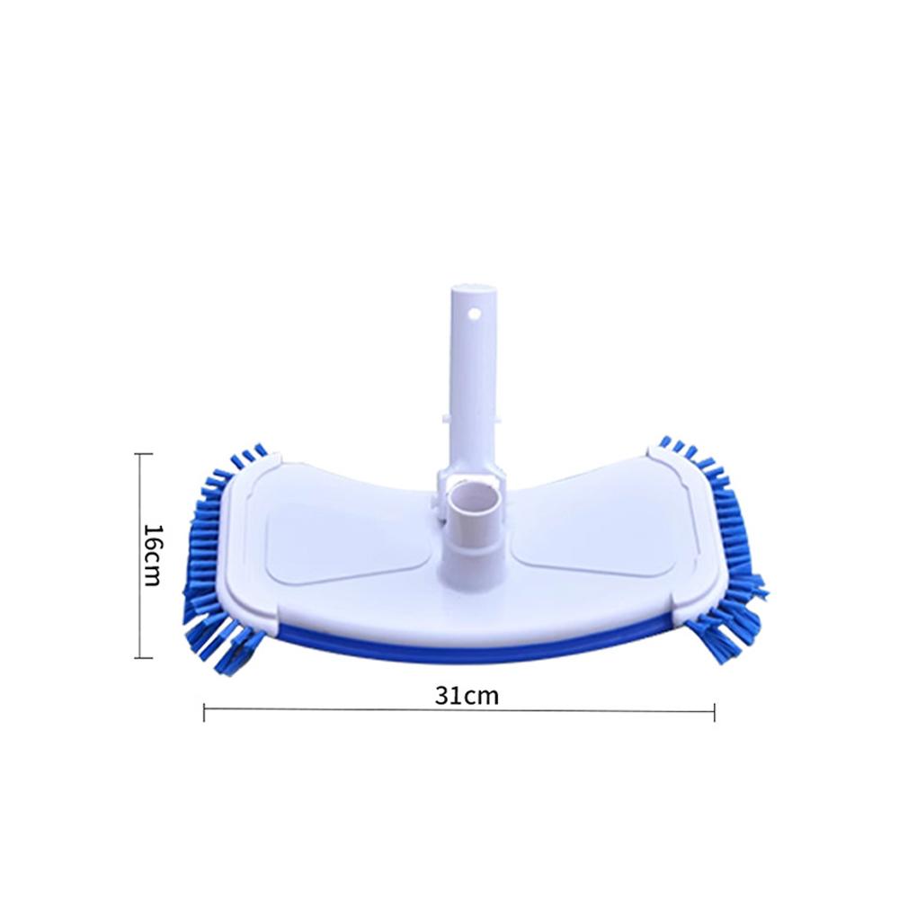 Swimming Pool Curved Vacuum Cleaner Suction Head Save Labour Bath Spas Hotel Shower Cleaning Brush Swimming Pool Cleaning Tools