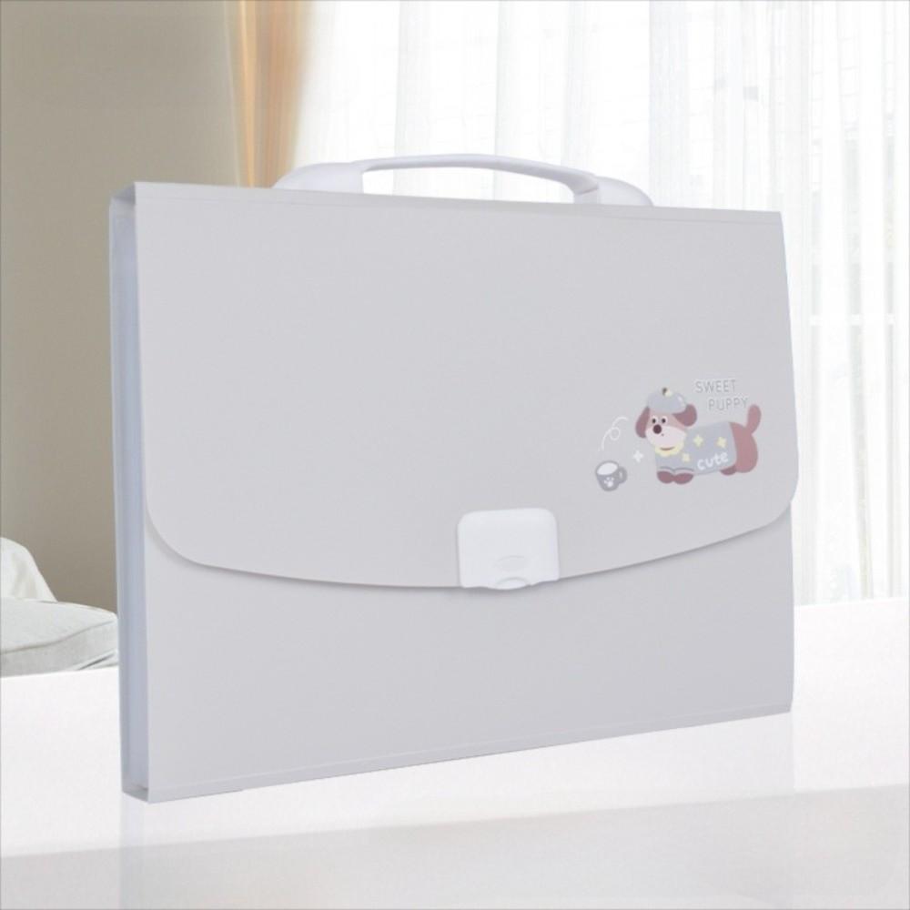 13 Pockets Expanding File Folder Large Capacity Portable Organ Bag  Office Organization