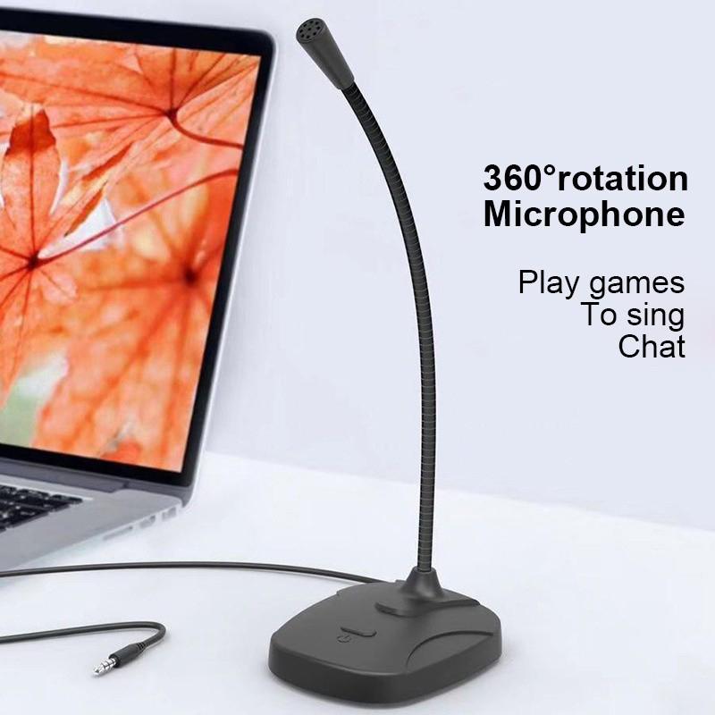 3.5Mm Jack Usb Computer Microphone Hi-Fi For High Fidelity Video Conference Speech Vlog Noise Cancelling Mic Professiona