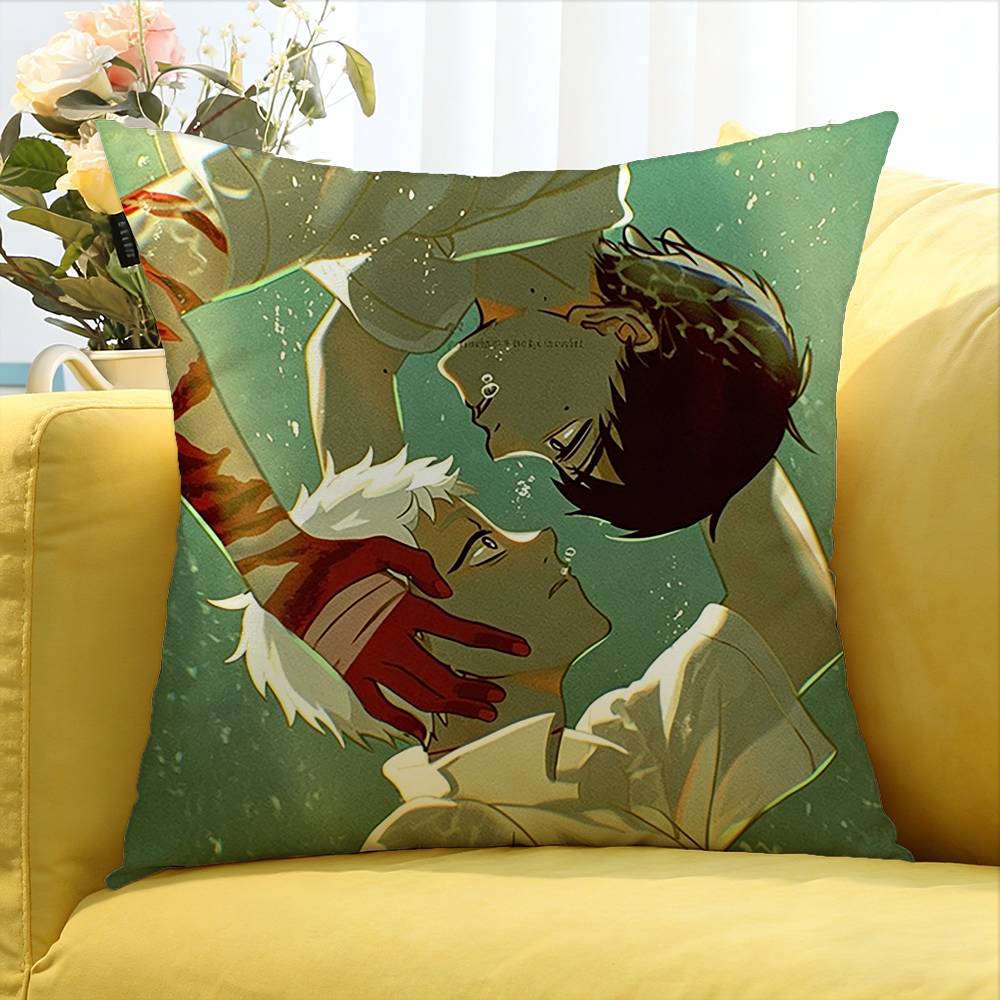 Anime T-The Summer Hikaru Died Various Sizes Square Pillow Case For Car Home Bedchamber Decor