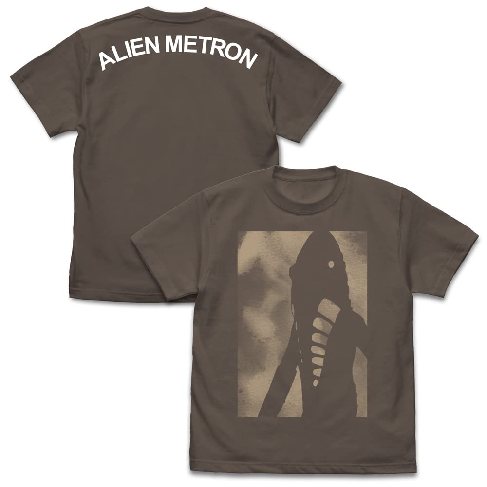 

Cospa Ultra Seven Metron Alien Silhouette CHARCOAL XL size T-shirt
