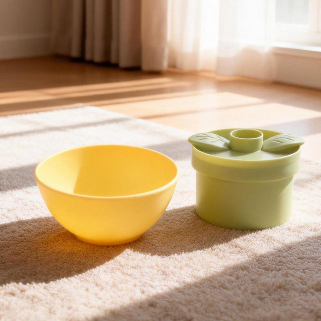 Elevated Cat Bowls Elevated Non-Slip Feeder Detachable Small Dog Raised Food Feeding Dish Stand Feeder for Cats and Puppy