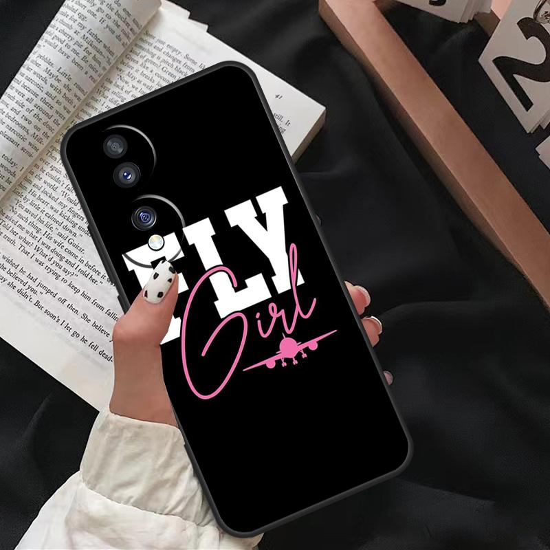 aircraft Airplane fly travel For Honor Magic 8 6 7 Pro Case For Honor X9d X9c X9b X9a X8c X8b 200 400 50 70 90 Lite Win RT
