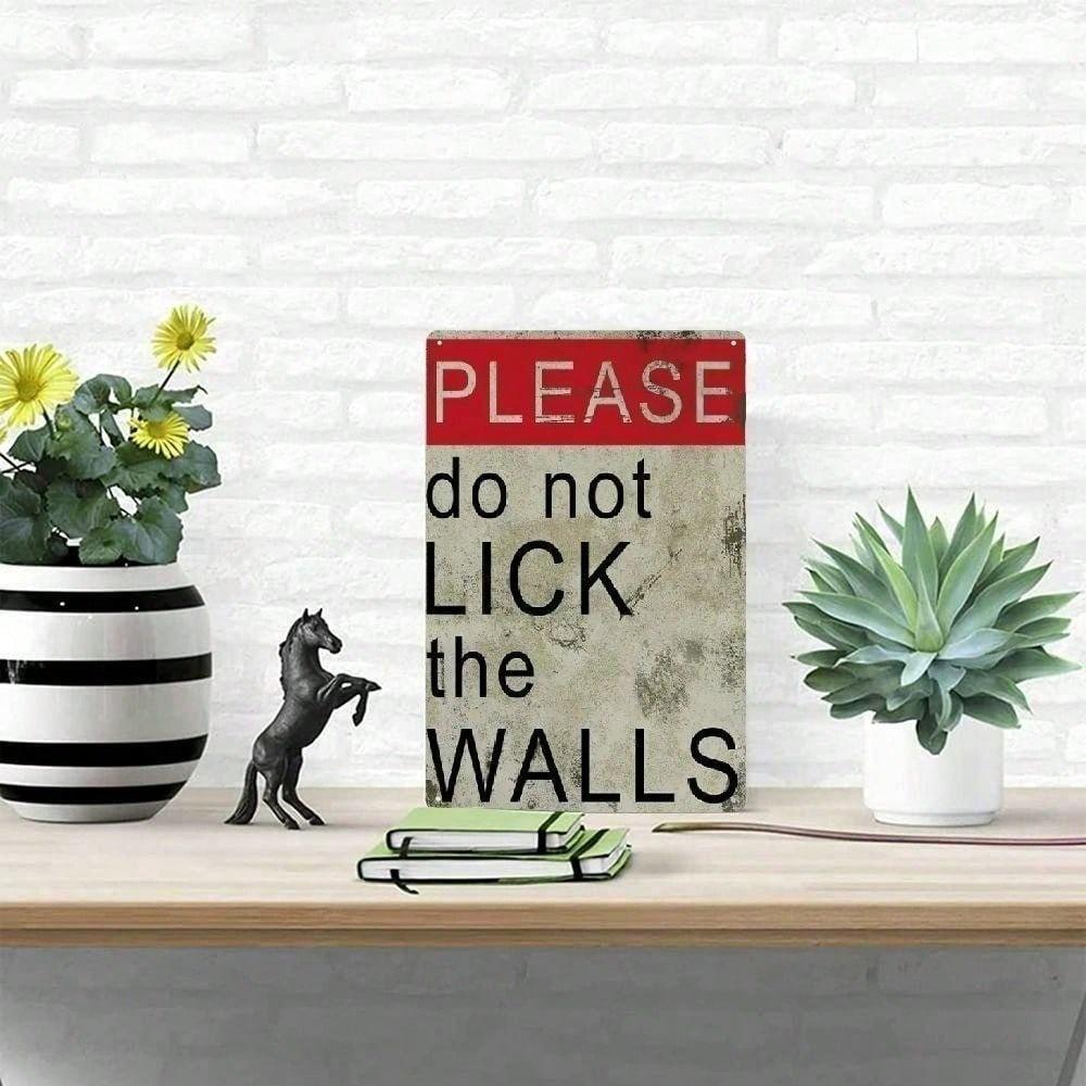 Vintage Metal Tin Sign Funny Quote Retro Wall Decor for Kitchen Bar Garage Man Cave