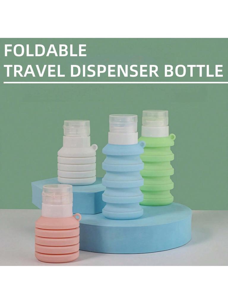 Travel Toiletry Bottles, BPA Free Leak Proof Squeezable Silicone Travel Size Containers, Travel Accessories
